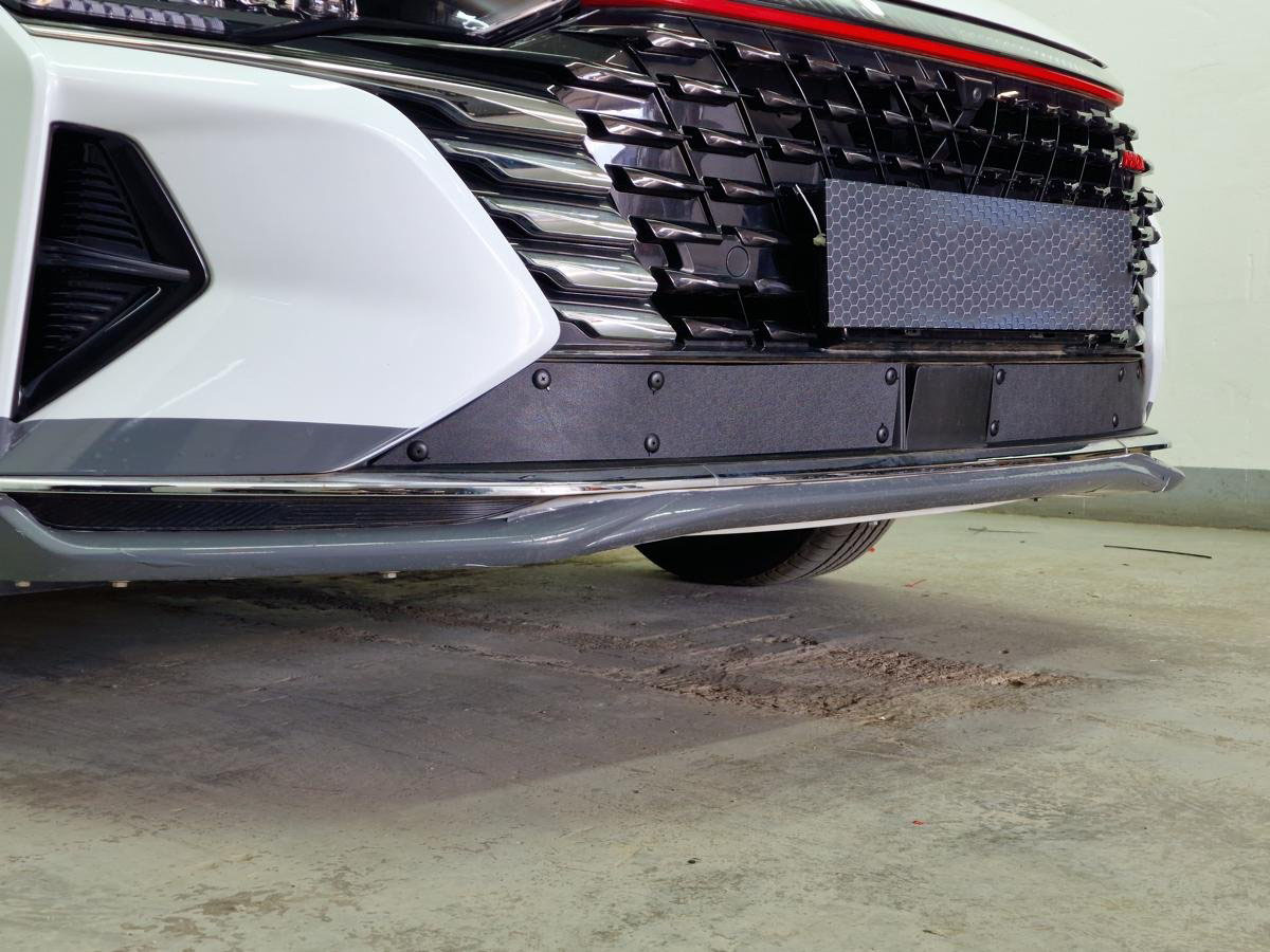 Зимняя заглушка радиатора к съемной сетке низ 2 части для Dongfeng Shine Max