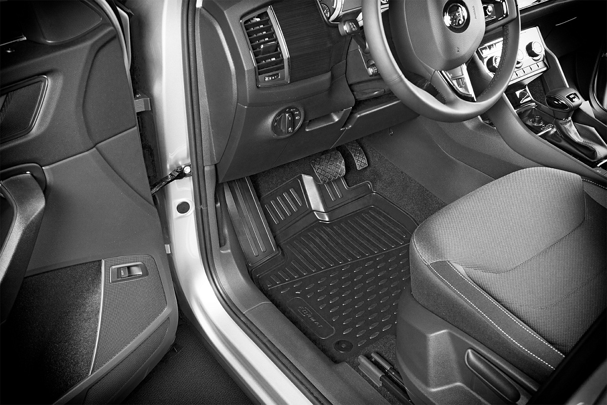 Коврики 3D в салон полиуретан 4шт для Geely Belgee X50