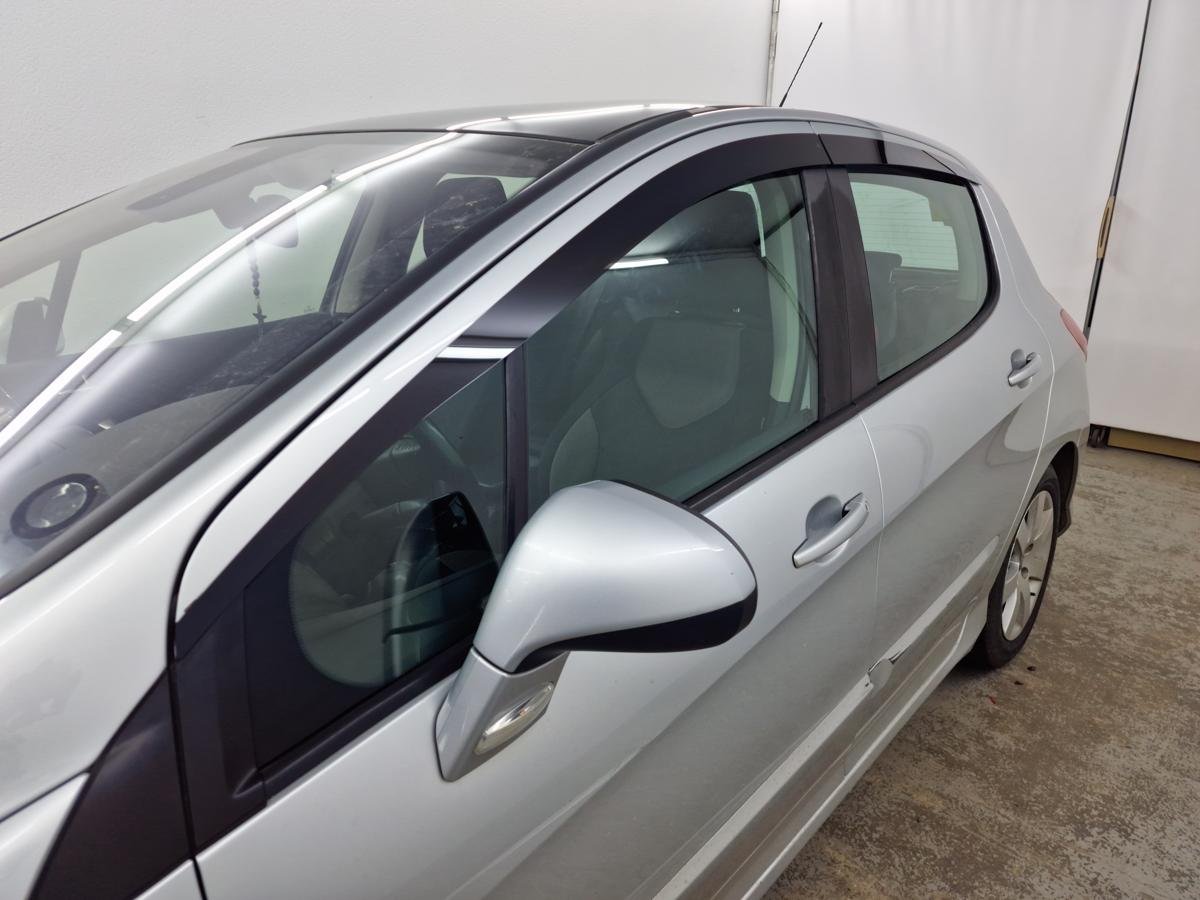 Дефлекторы окон 2D 4 шт. под наклоном для Peugeot 308 I Рестайлинг