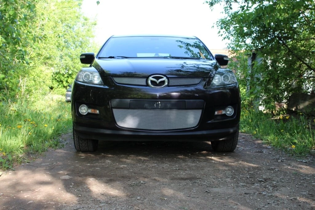 Защитная сетка радиатора низ для Mazda CX-7 I