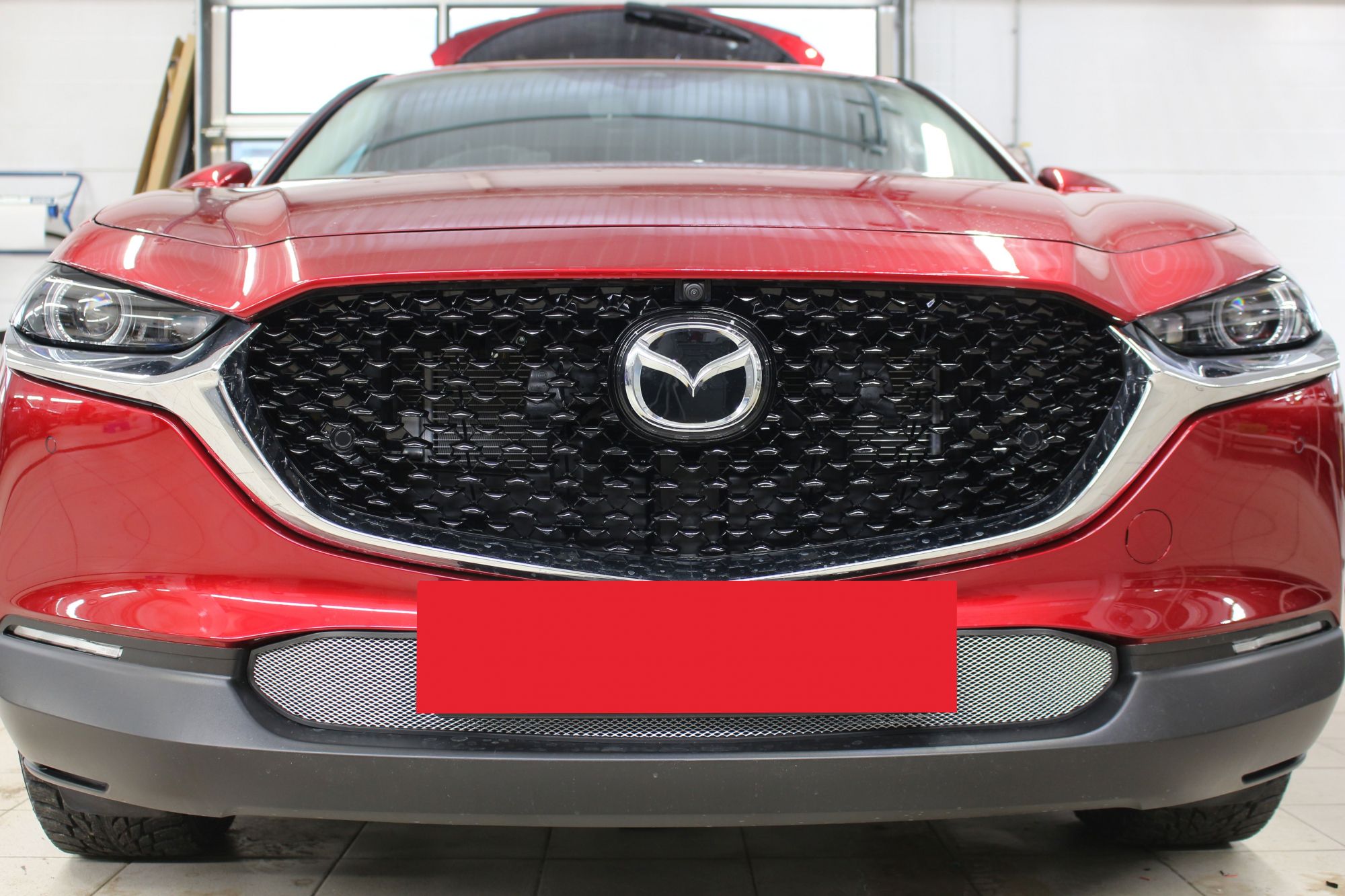 Защитная сетка радиатора низ для Mazda CX-30 I