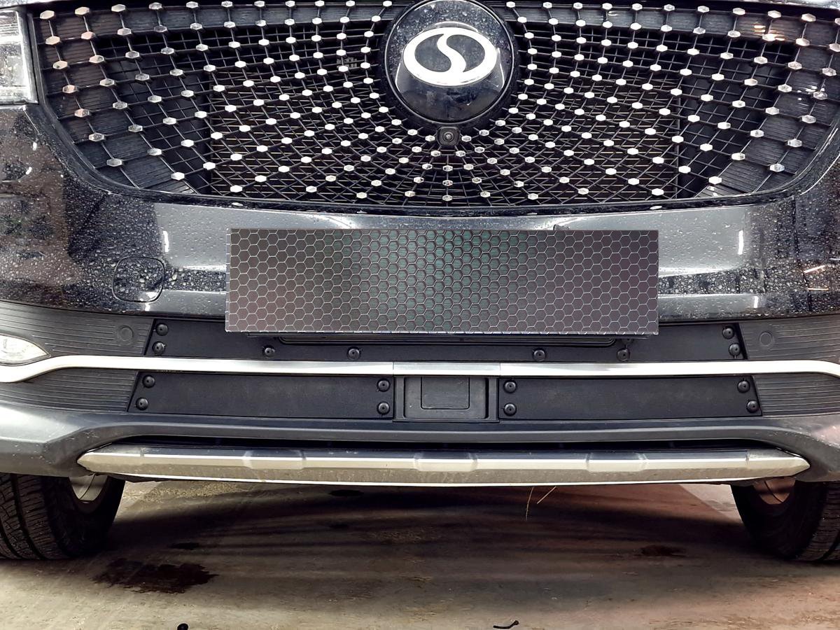 Зимняя заглушка радиатора к съемной сетке низ 3 части для Dongfeng Fengon ix7 I