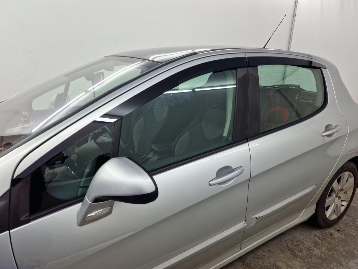 Дефлекторы окон 2D 4 шт. под наклоном для Peugeot 308 I Рестайлинг