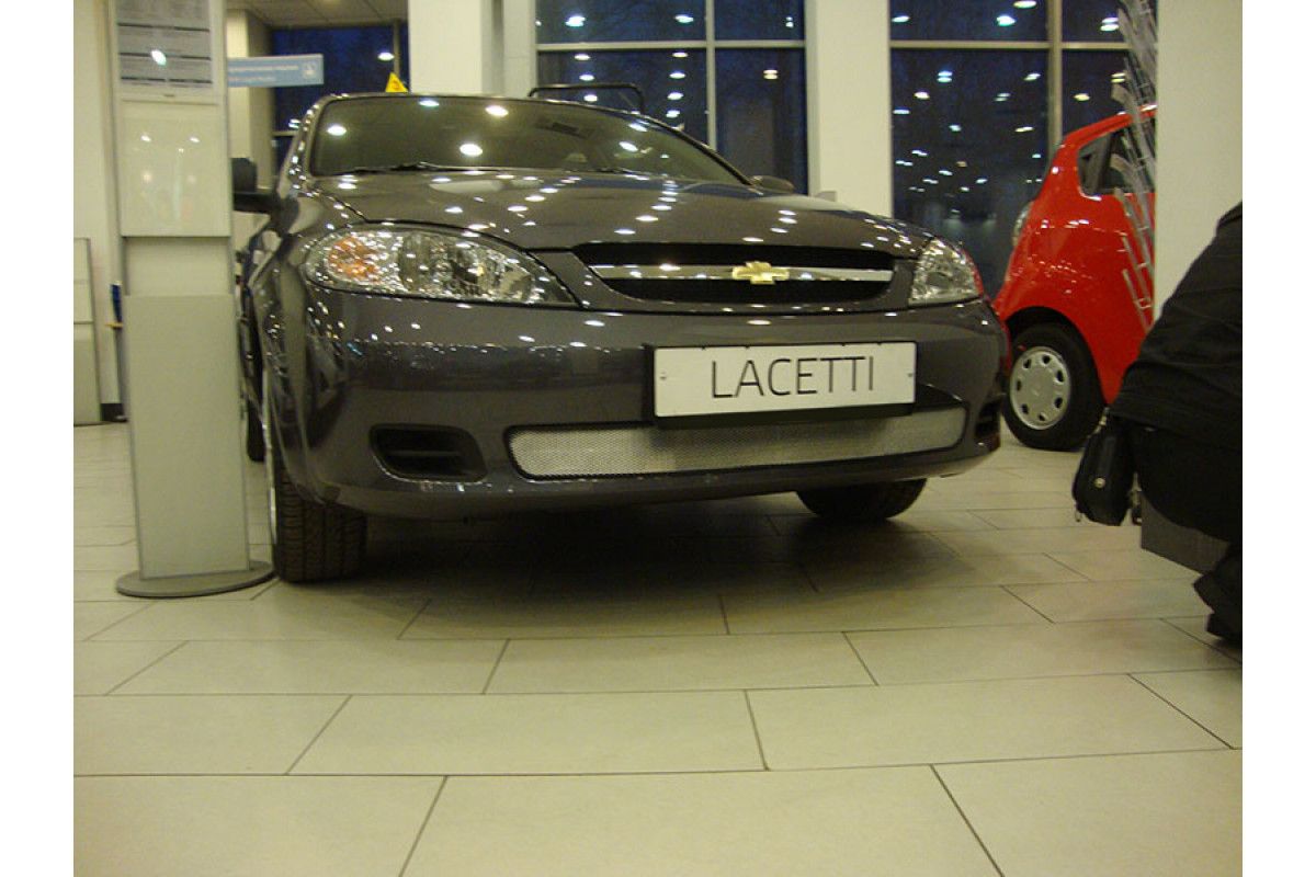 Защитная сетка радиатора низ для Chevrolet Lacetti