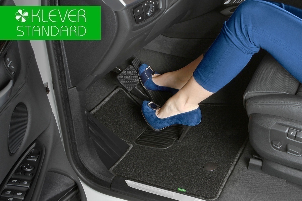 Коврики в салон Klever Standard текстиль 4шт для Chery Tiggo 7 Pro Max