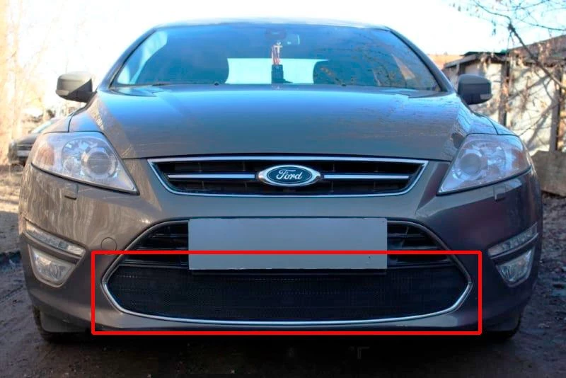 Защитная сетка радиатора для Ford Mondeo IV Рестайлинг