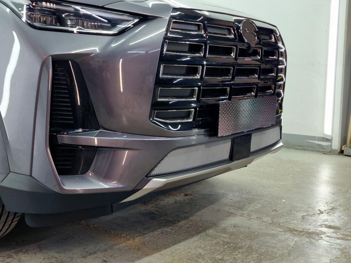 Защитная сетка радиатора низ 2 части для GAC GS4 I