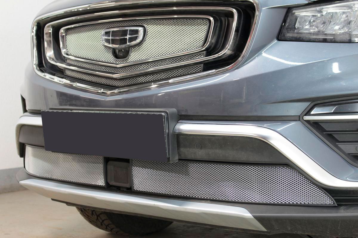 Защитная сетка радиатора низ для Belgee X70 I