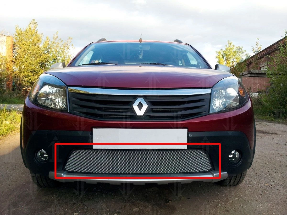 Защитная сетка радиатора для Renault Sandero I