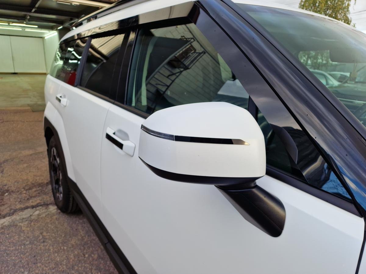 Дефлекторы окон 2D 6 шт. (под наклоном) для Hyundai Santa Fe V (MX5)