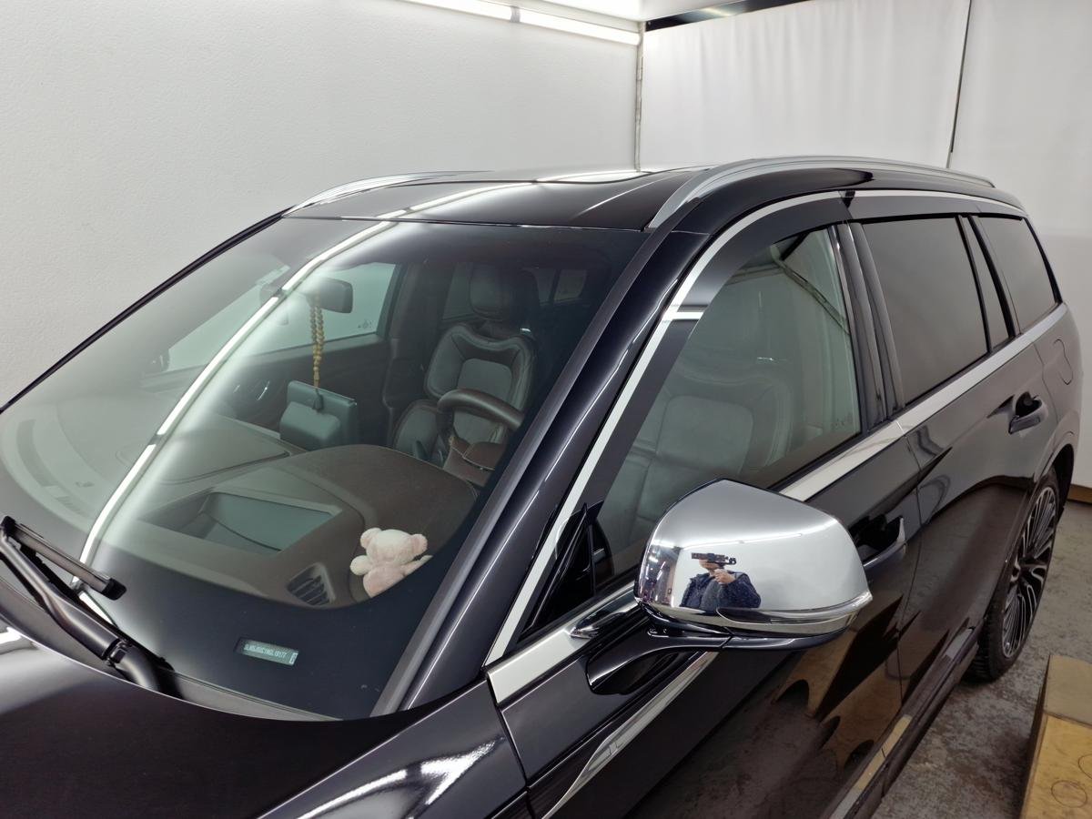 Дефлектор (водосток) лобового стекла для Lincoln Aviator II