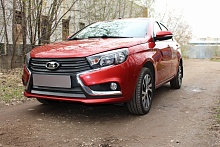 Защитная сетка радиатора верх 4 части для LADA (ВАЗ) Vesta I