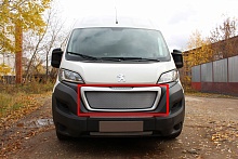 Защитная сетка радиатора верх для Peugeot Boxer II Рестайлинг