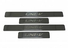 Накладки на пороги из нержавеющей стали 4шт. для Changan UNI-V