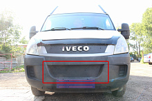 Зимняя защита на стяжке Iveco Daily 2006-2011 низ для IVECO Daily  VI