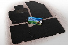 Коврики в салон текстиль Klever Premium 5шт (для кузова хэтчбек) для Kia Ceed III