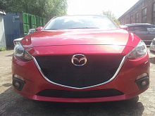 Защитная сетка радиатора верх, с парктроником для Mazda 3 III (BM)