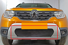 Защитная сетка радиатора низ для Renault Duster II