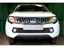 Защитная сетка радиатора для Mitsubishi L200 V