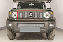 Защитная сетка радиатора верх 4 части для Suzuki Jimny IV