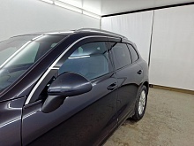 Дефлекторы окон 2D с хром накладками 6 шт. для Porsche Cayenne II (958)