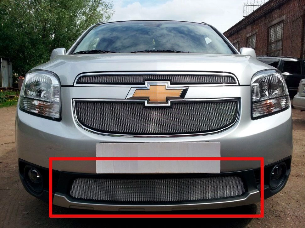 Защитная сетка радиатора низ для Chevrolet Orlando I